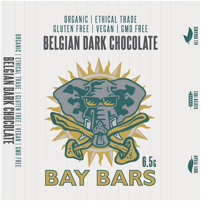 Bay Bars Medical Mushroom Packaging - Print Design - Mary-Catherine Griesser
