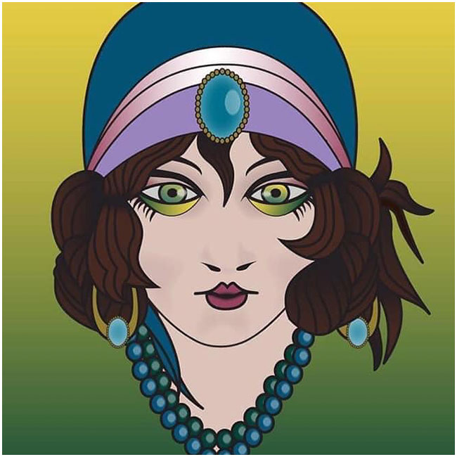 Jane - Vector Illustration - Mary-Catherine Griesser